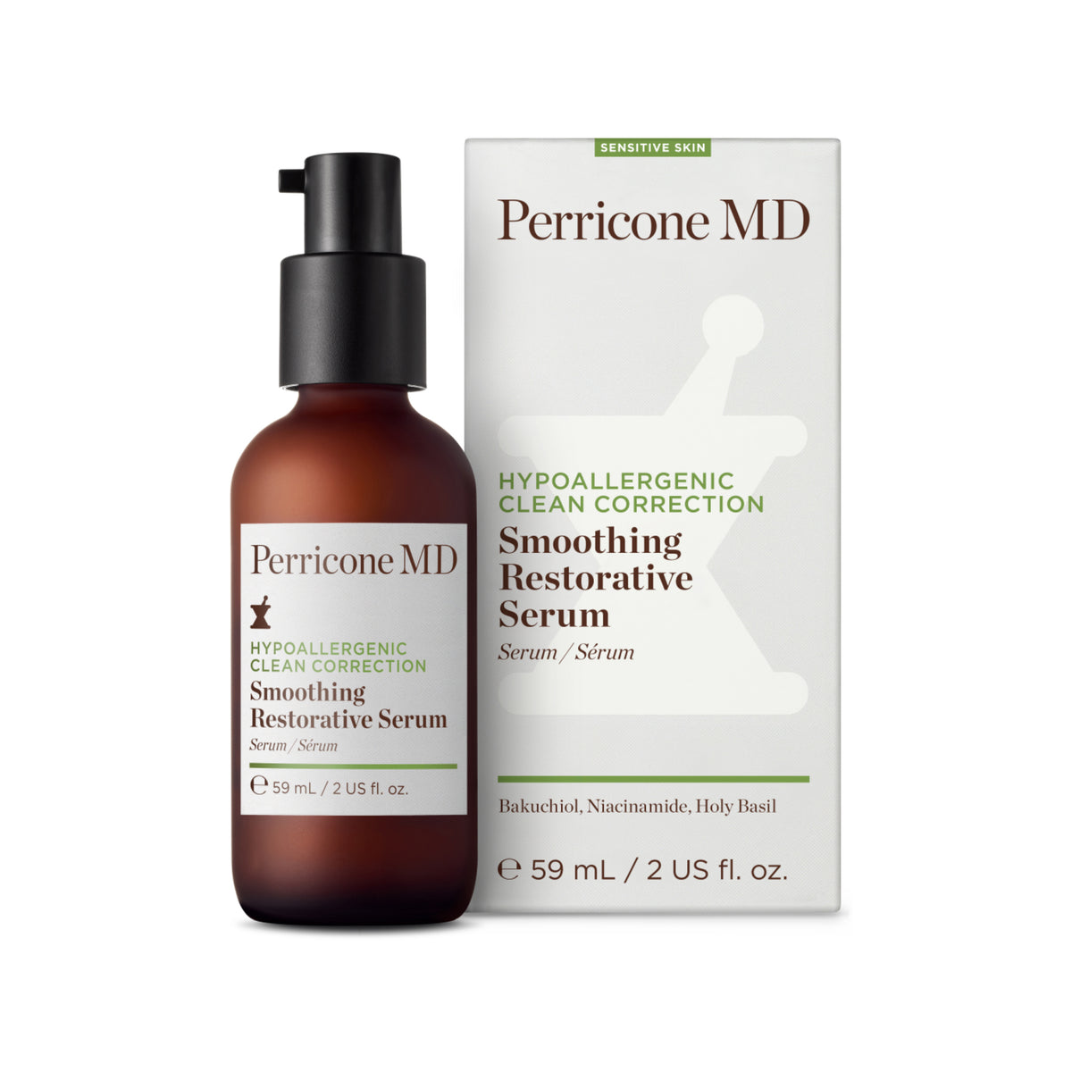 Hypoallergenic Clean Correction Smoothing Restorative Serum