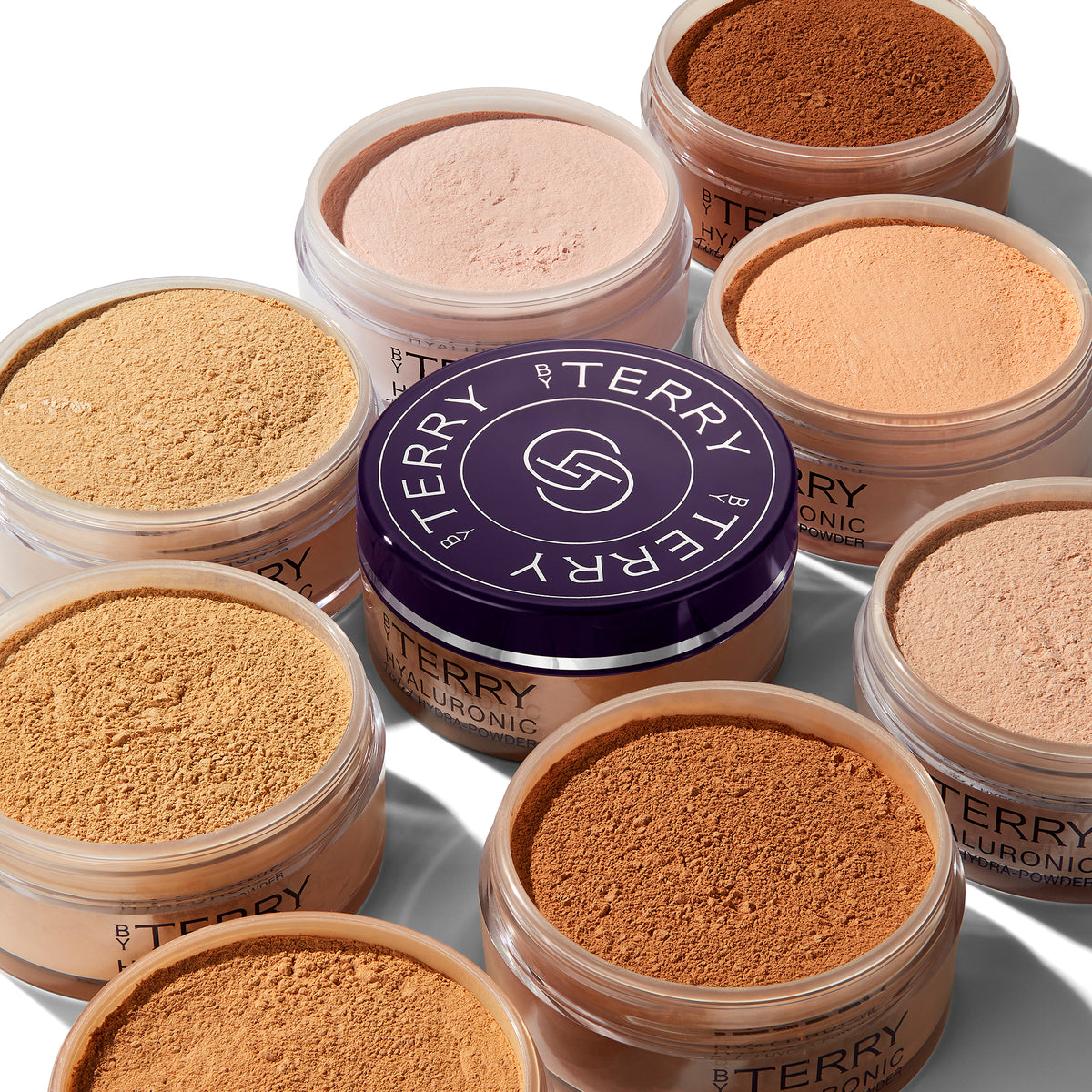 Hyaluronic Hydra-Powder Tinted Veil / N500. Medium Dark