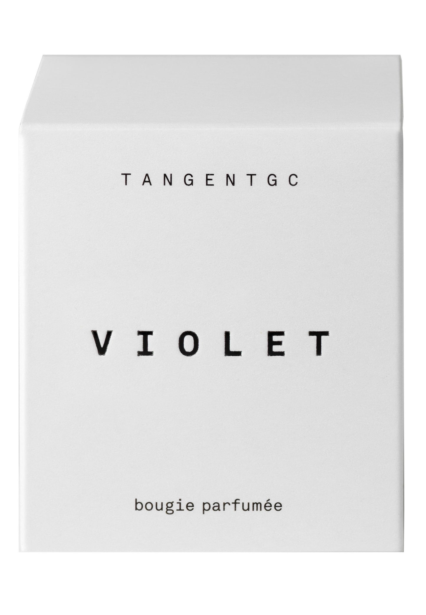 violet bougie parfumée