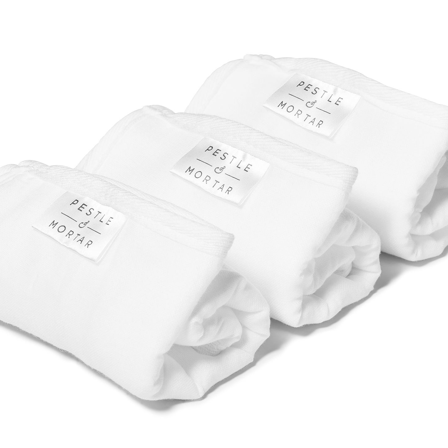 Double Sided Face Cloths - Pack of 3