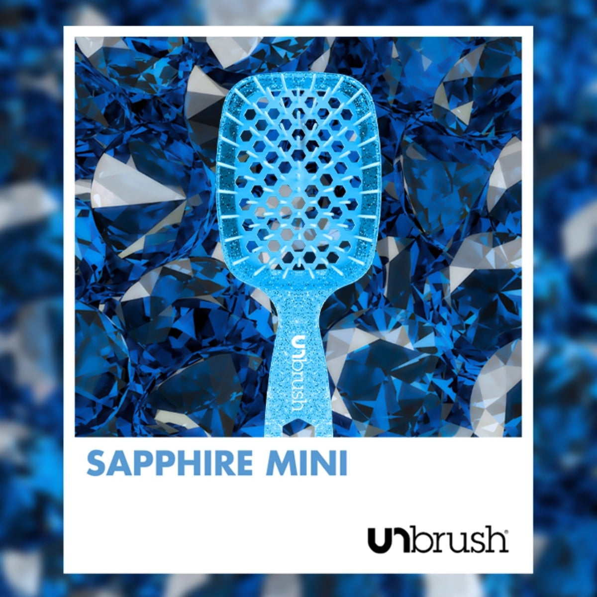 Detangling Hair Brush Mini / Sapphire
