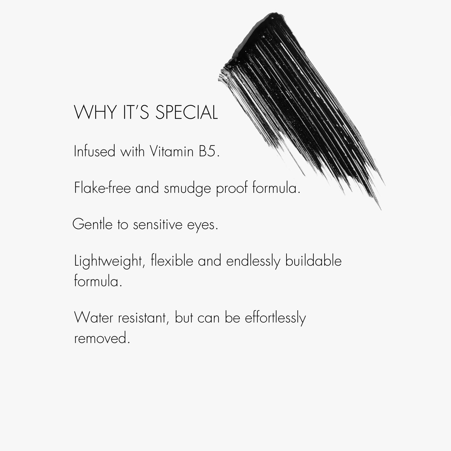 Cloud Mascara Deluxe Mini / Black