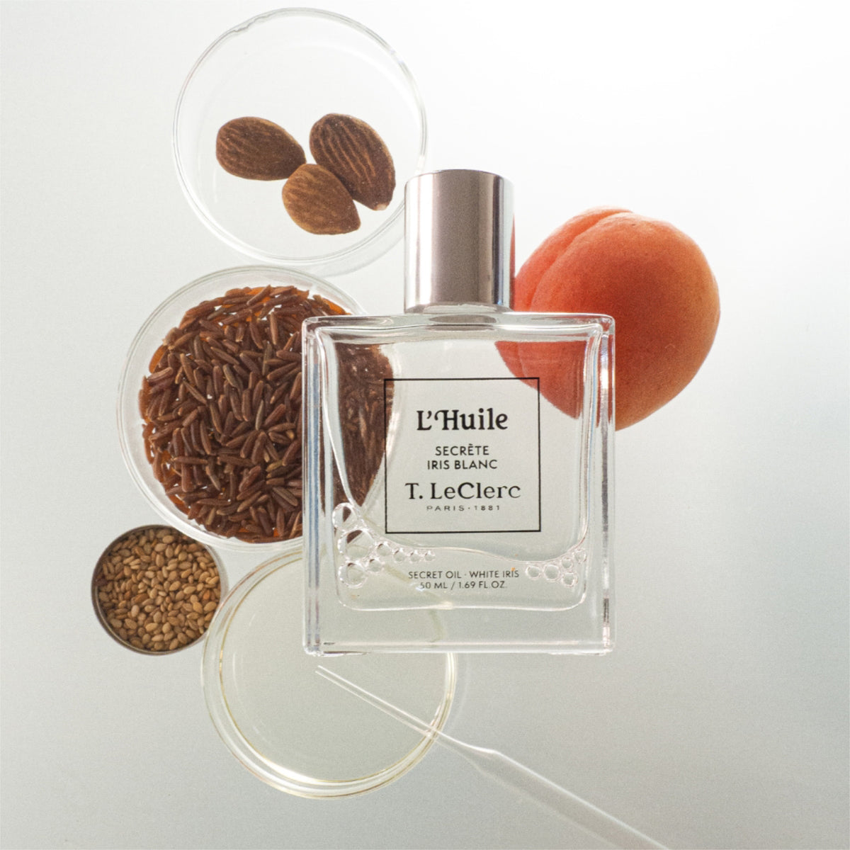 White Iris Secret Dry Oil