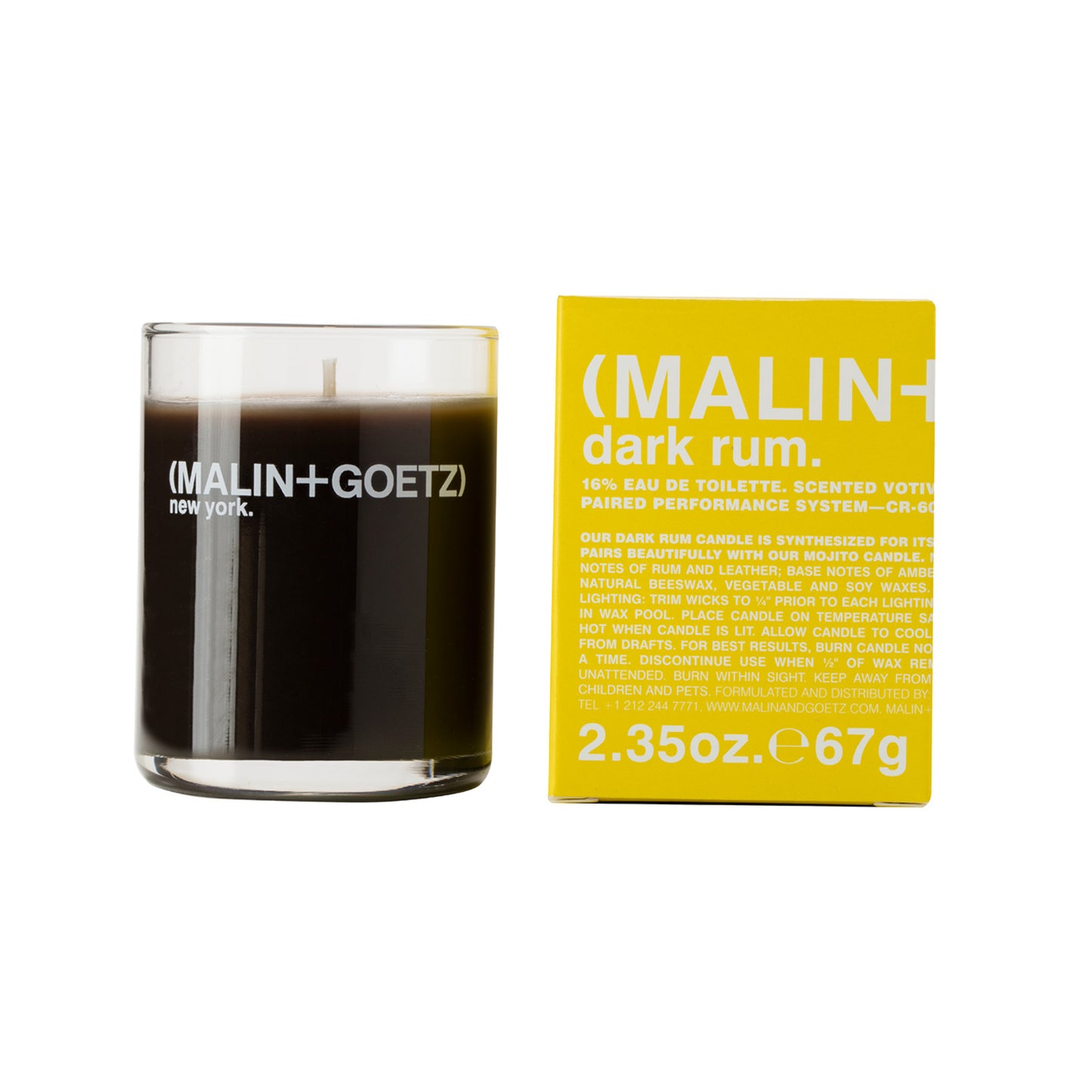 Dark Rum Votive