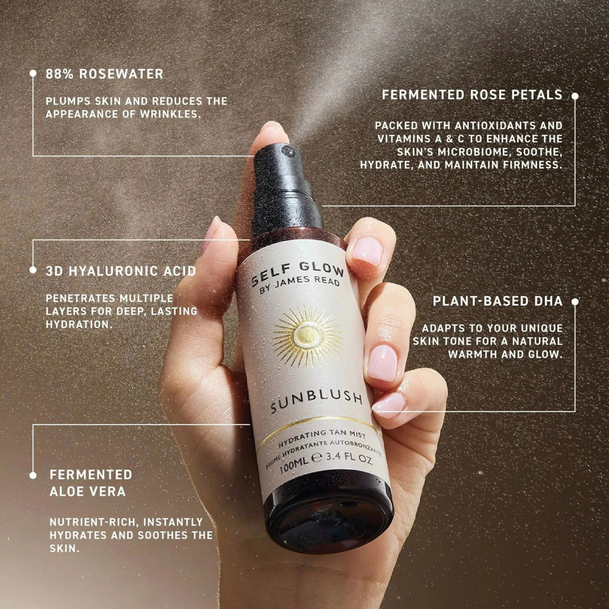 Sunblush Hydrating Tan Mist / 100 ml