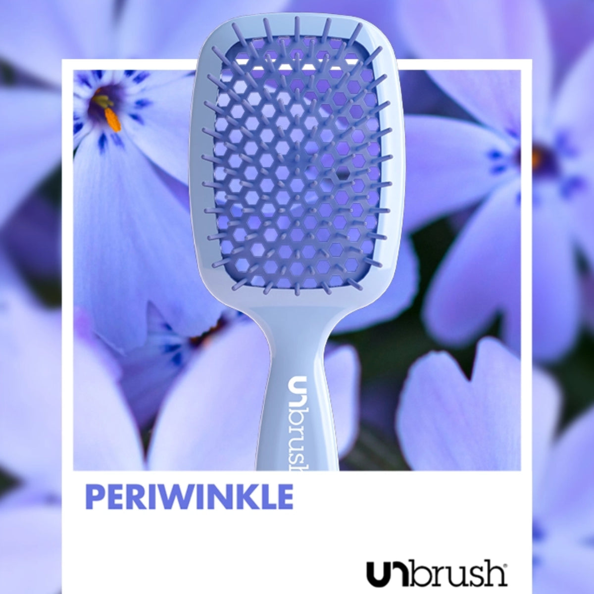 Detangling Hair Brush - Pastel Collection / Periwinkle