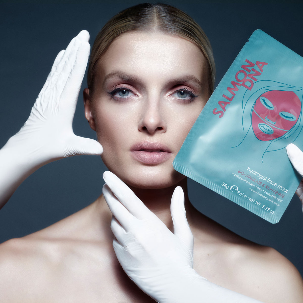Salmon DNA Hydrogel Face Mask /1 Stück