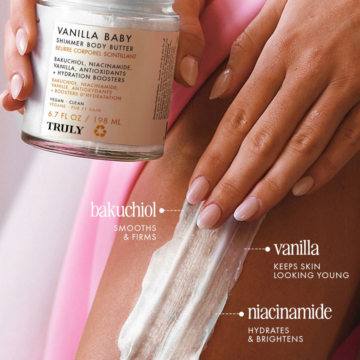Vanilla Baby Shimmer Body Cream