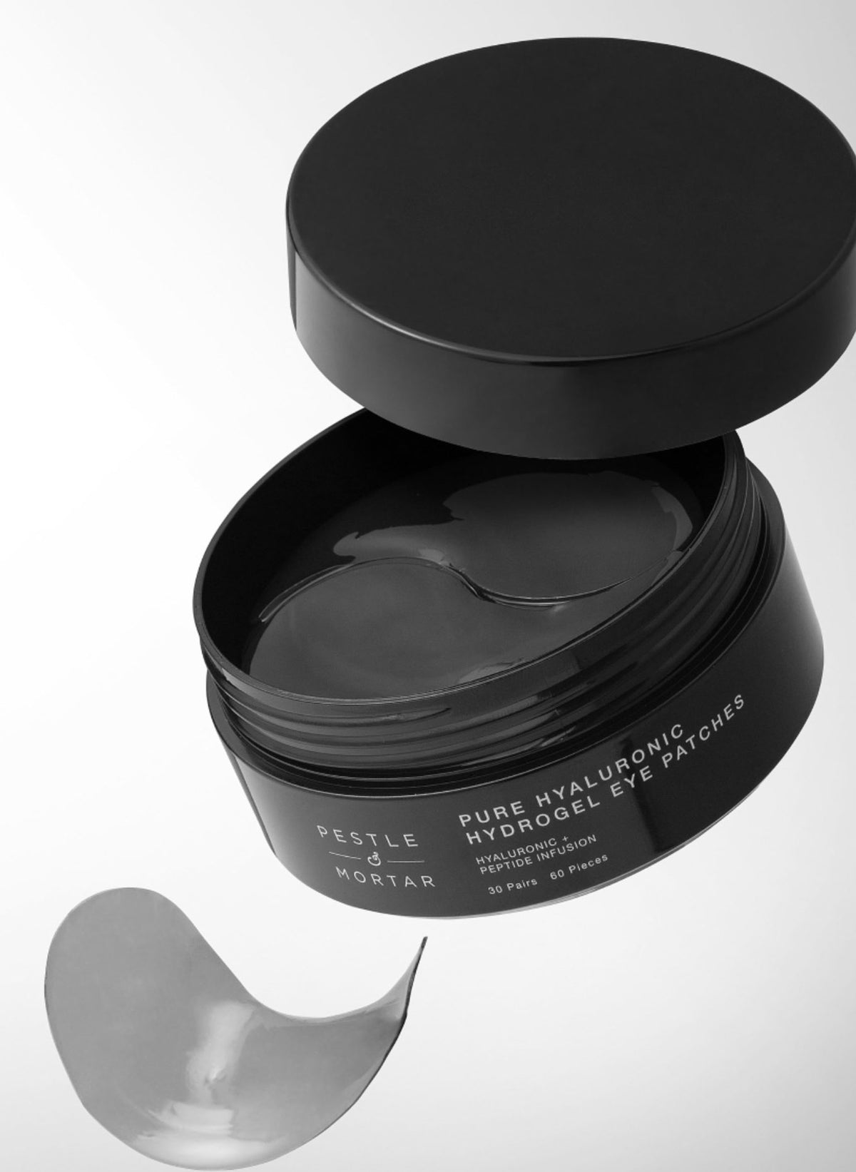 Pure Hyaluronic Hydrogel Eye Patches