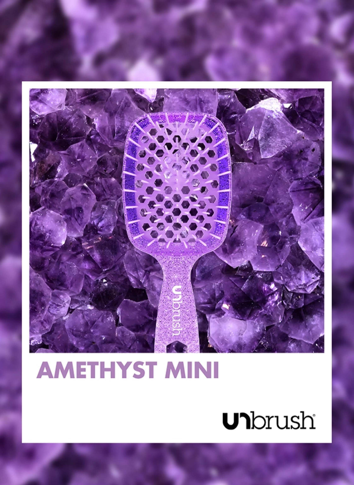 Unbrush Glitter Duo Set / Amethyst Lavender