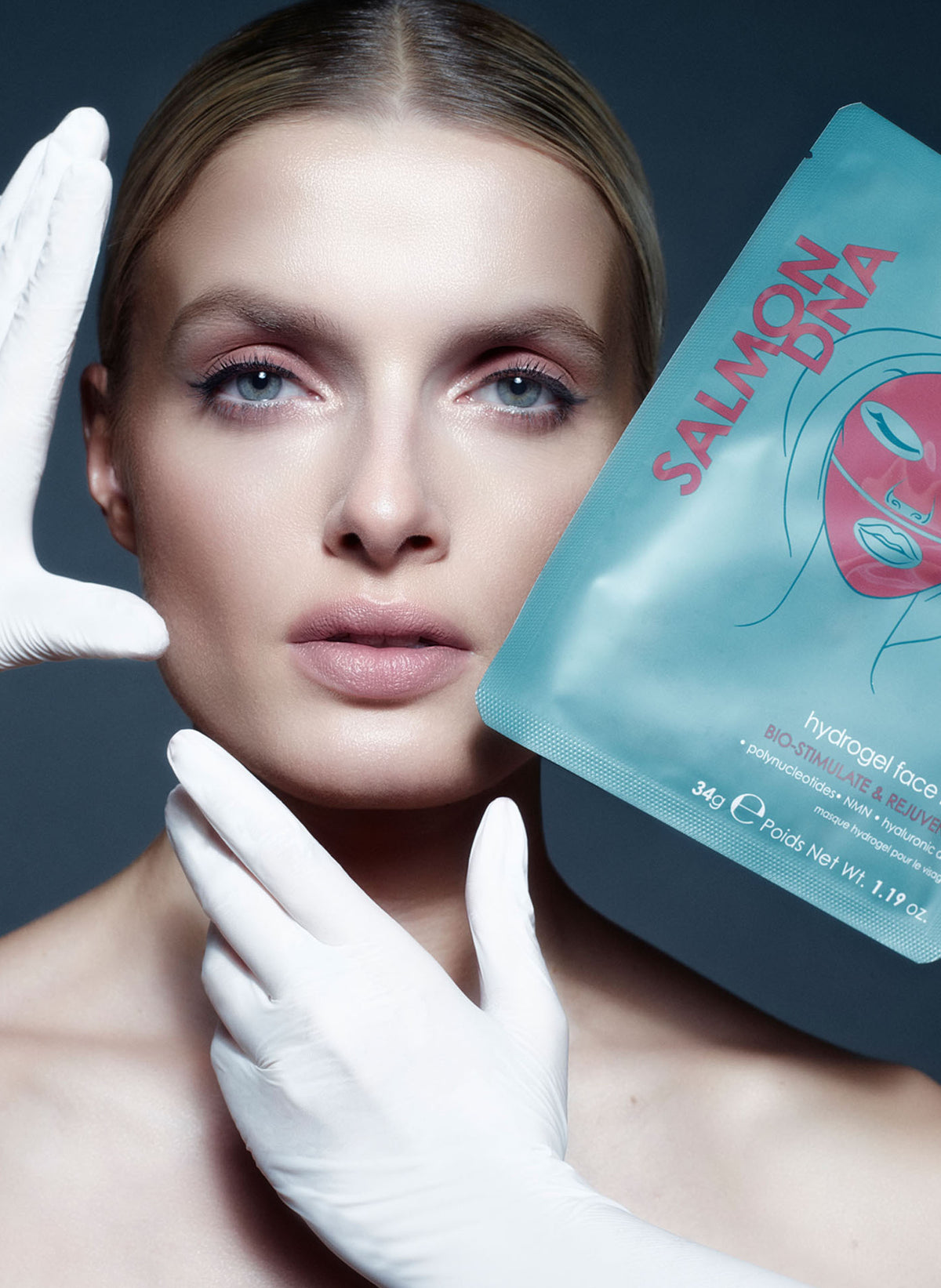 Salmon DNA Hydrogel Face Mask /1 Stück