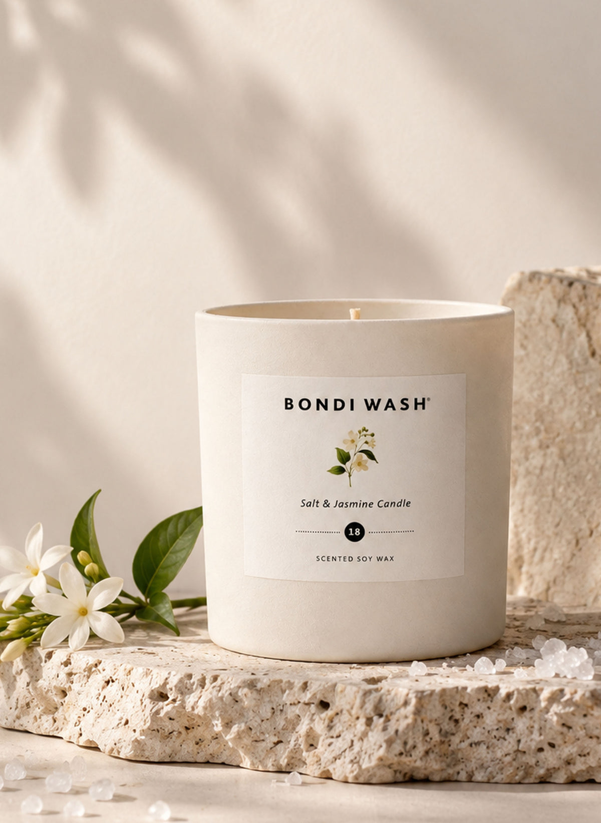 Soy Candle Salt & Jasmine