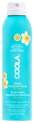 Coola Classic SPF 30 Body Spray Piña Colada