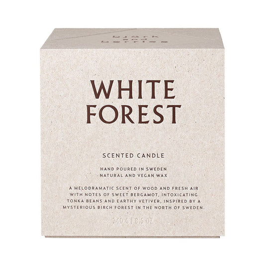White Forest Scented Candle