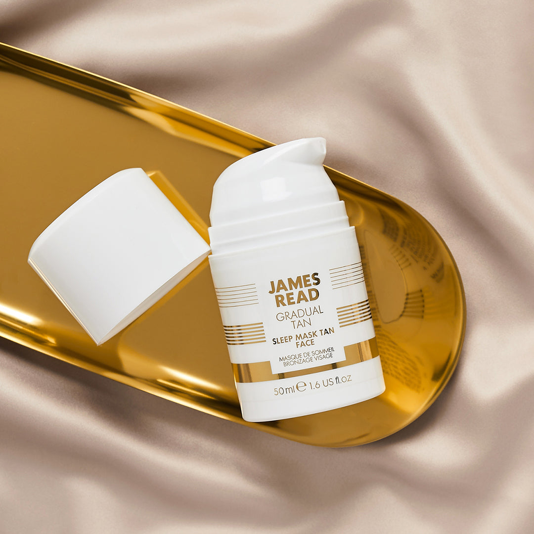 Sleep Mask Tan Face