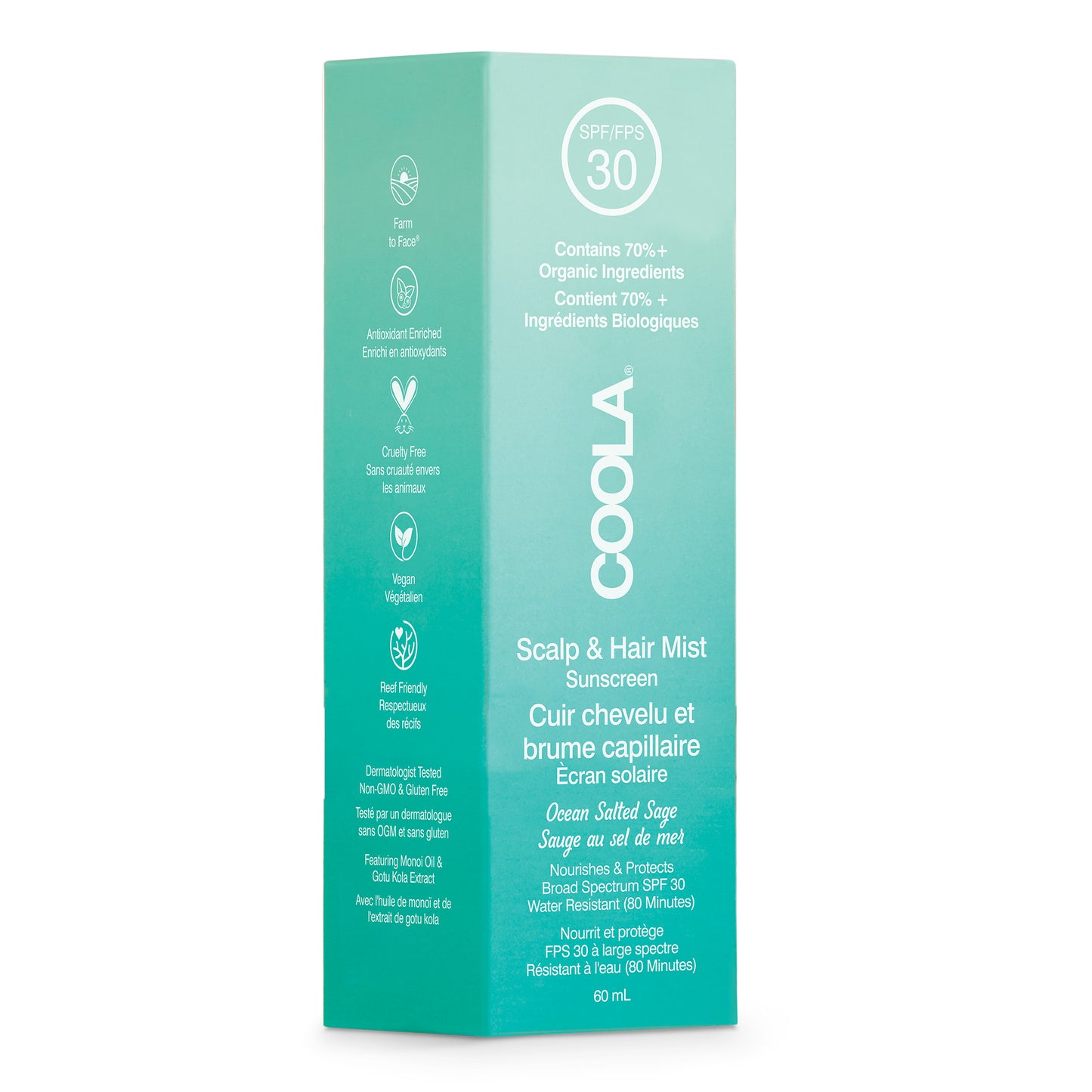 Classic SPF 30 Organic Scalp & Hair Mist