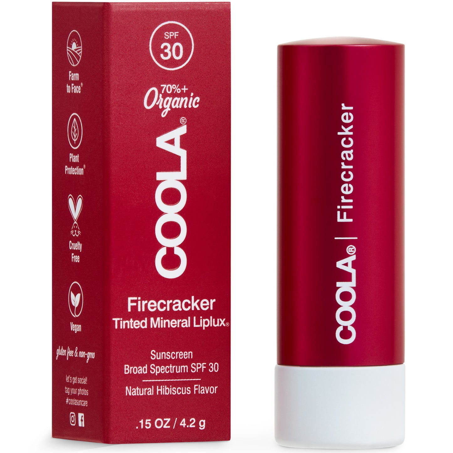 Mineral Liplux SPF30 / Firecracker