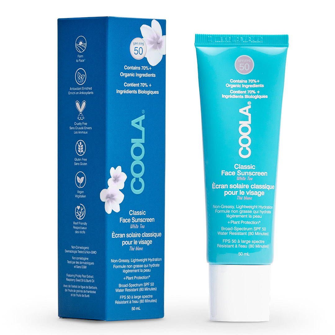 Classic SPF 50 Face Lotion White Tea