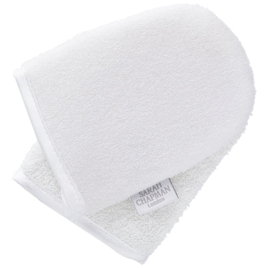 Professional Cleansing Mitts / White