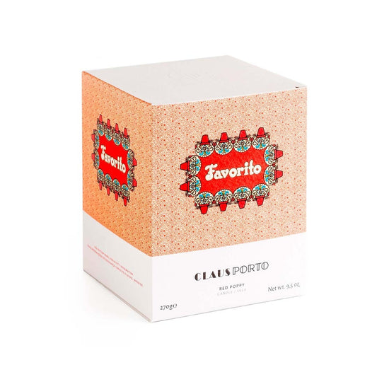 Favorito Red Poppy Candle