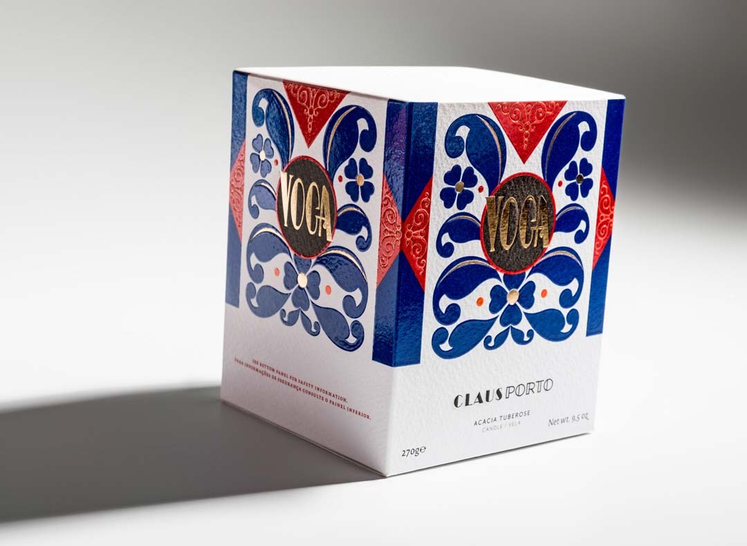 Voga Acacia Tuberose Candle