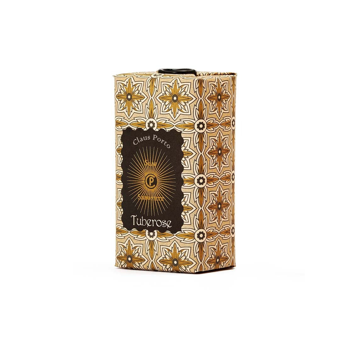 Black Sumburst Tuberose Wax Sealed Soap / 150 g