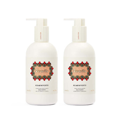 Favorito Red Poppy Duo Set Body Care