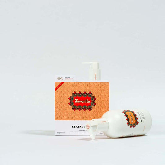 Favorito Red Poppy Duo Set Body Care