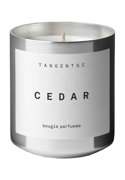 cedar bougie parfumée