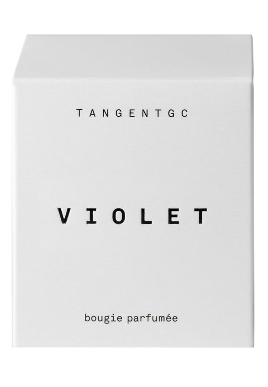 violet bougie parfumée