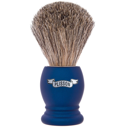 Night Blue & Russian grey shaving brush