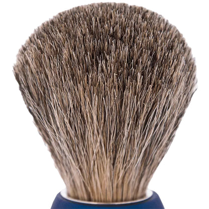 Night Blue & Russian grey shaving brush