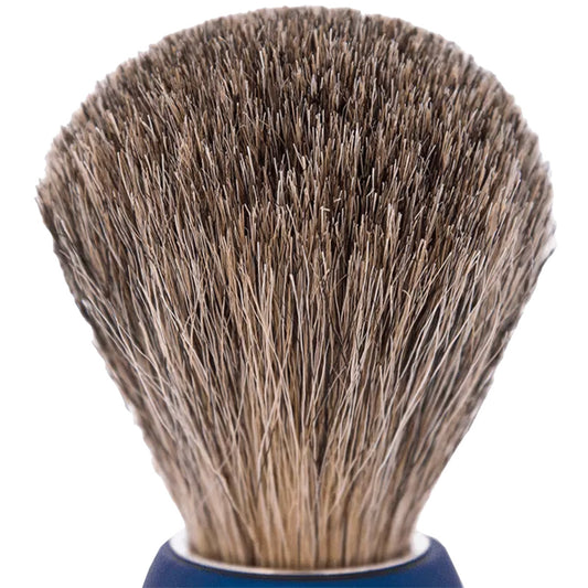 Night Blue & Russian grey shaving brush