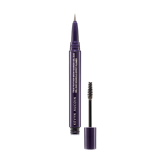 True Feather Brow Marker Gel Duo / Ash Blonde