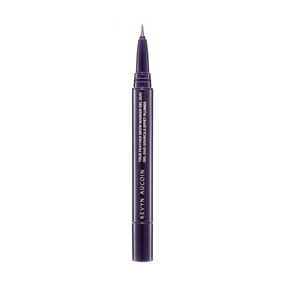 Kevyn Aucoin True Feather Brow Marker Gel Duo / Warm Brunette – Ansicht 2