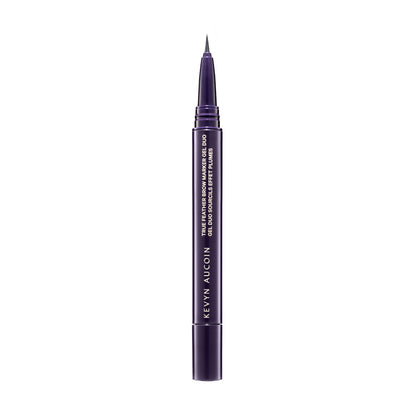 True Feather Brow Marker Gel Duo / Dark Brunette