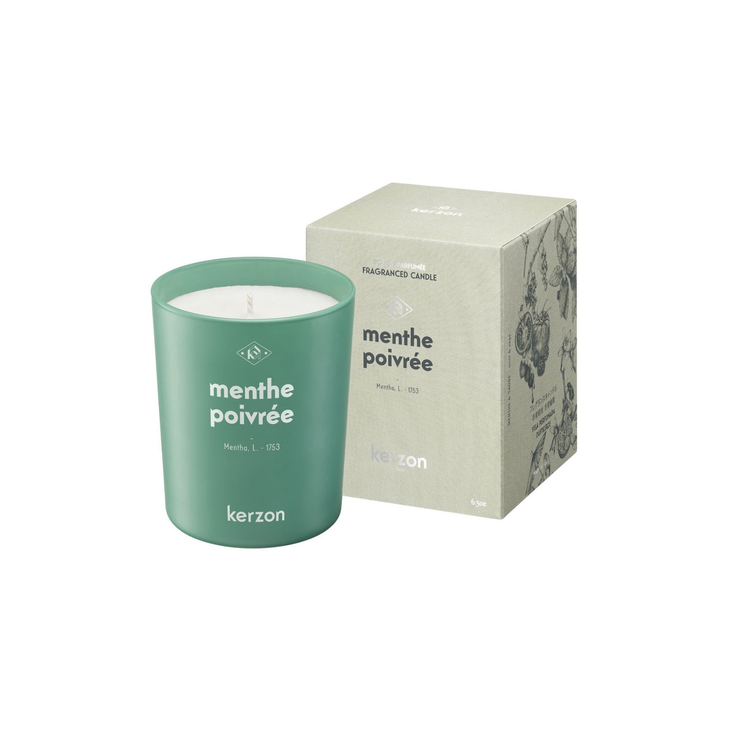 Fragranced Candle / Menthe Poivrée