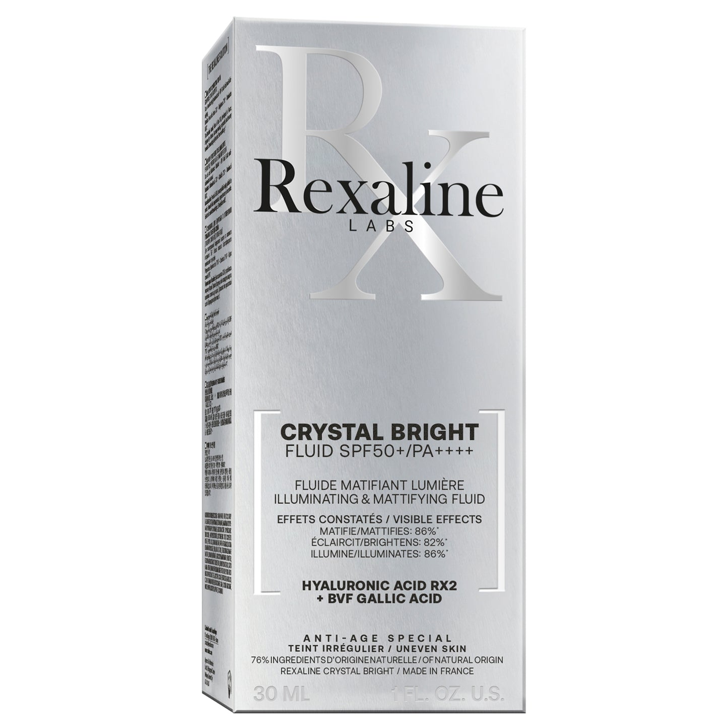 Crystal Bright Fluid Spf50+