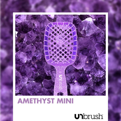 Detangling Hair Brush Mini / Amethyst