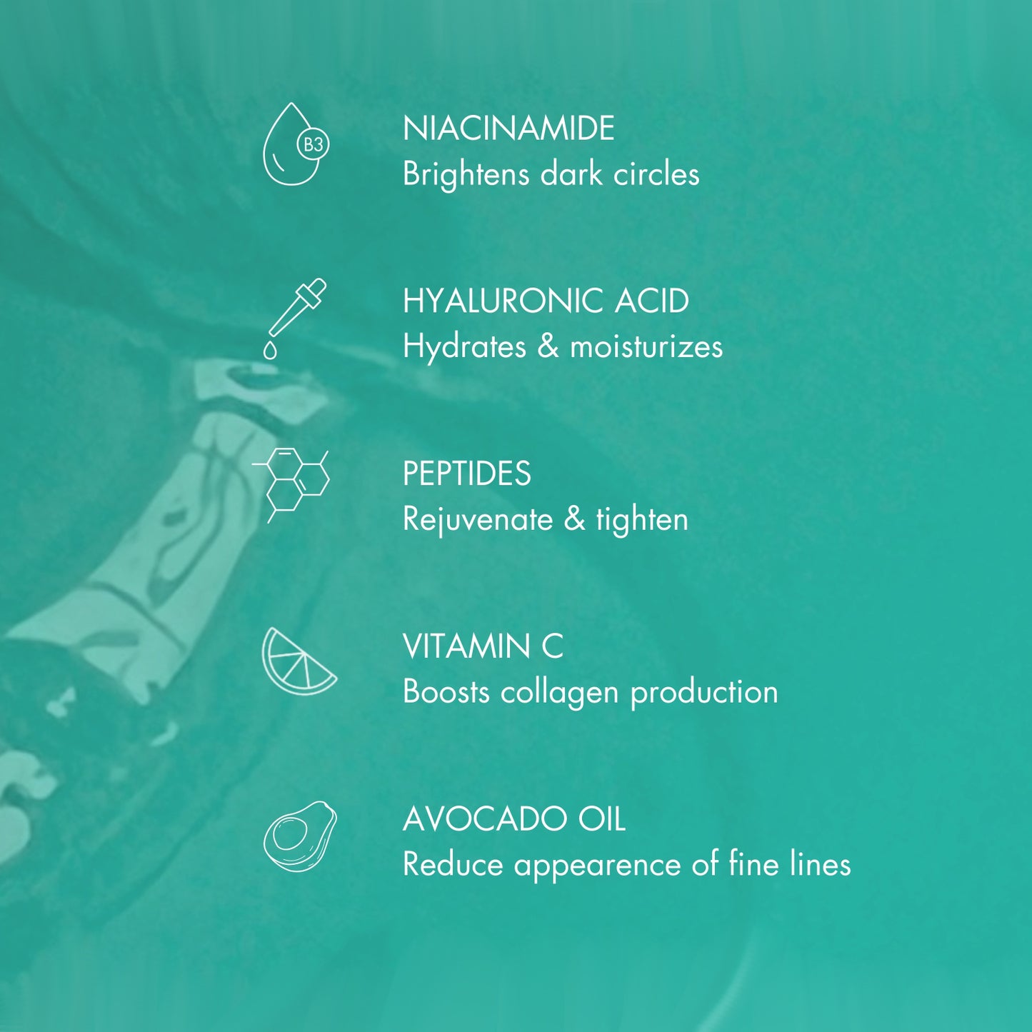 Peptide &amp; Ice - Lift &amp; Firm Hydra Gel Eye Patches