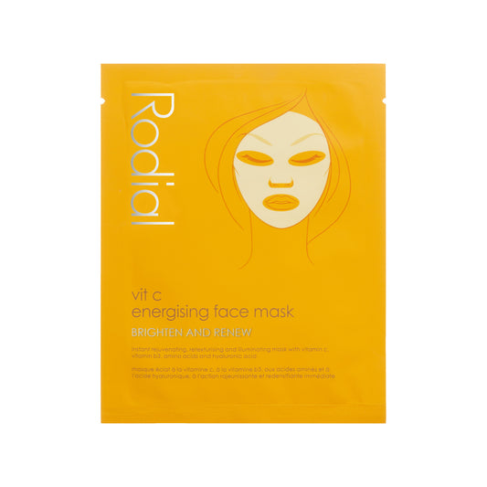 Vit C Energising Face Mask x4 pack / 4 Stück