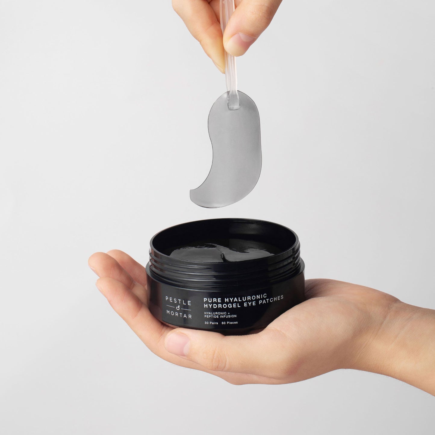 Pure Hyaluronic Hydrogel Eye Patches