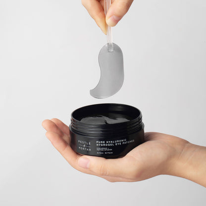 Pure Hyaluronic Hydrogel Eye Patches