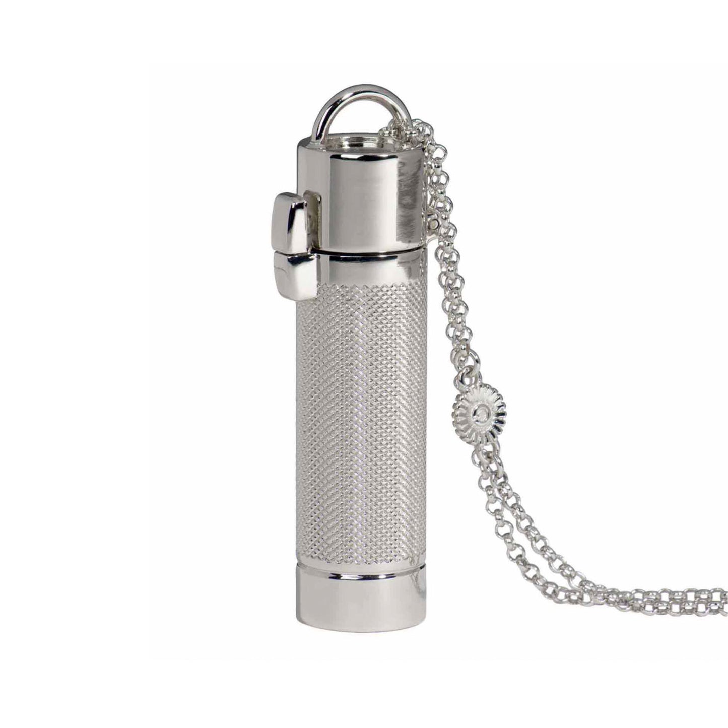 The Saint Tropez Pendant w/Chain - Silver Tone