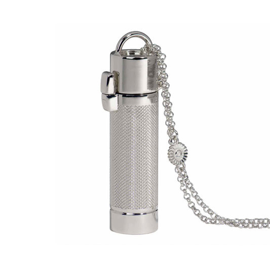 The Saint Tropez Pendant w/Chain - Silver Tone