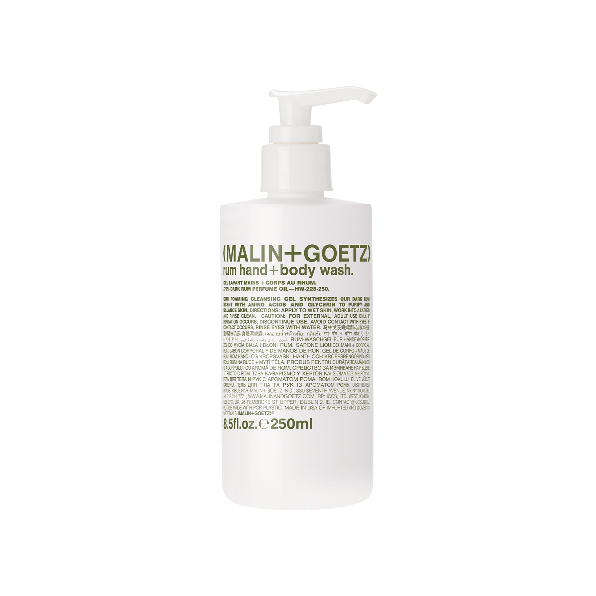 Malin+Goetz Rum Hand + Body Wash – Ansicht 1