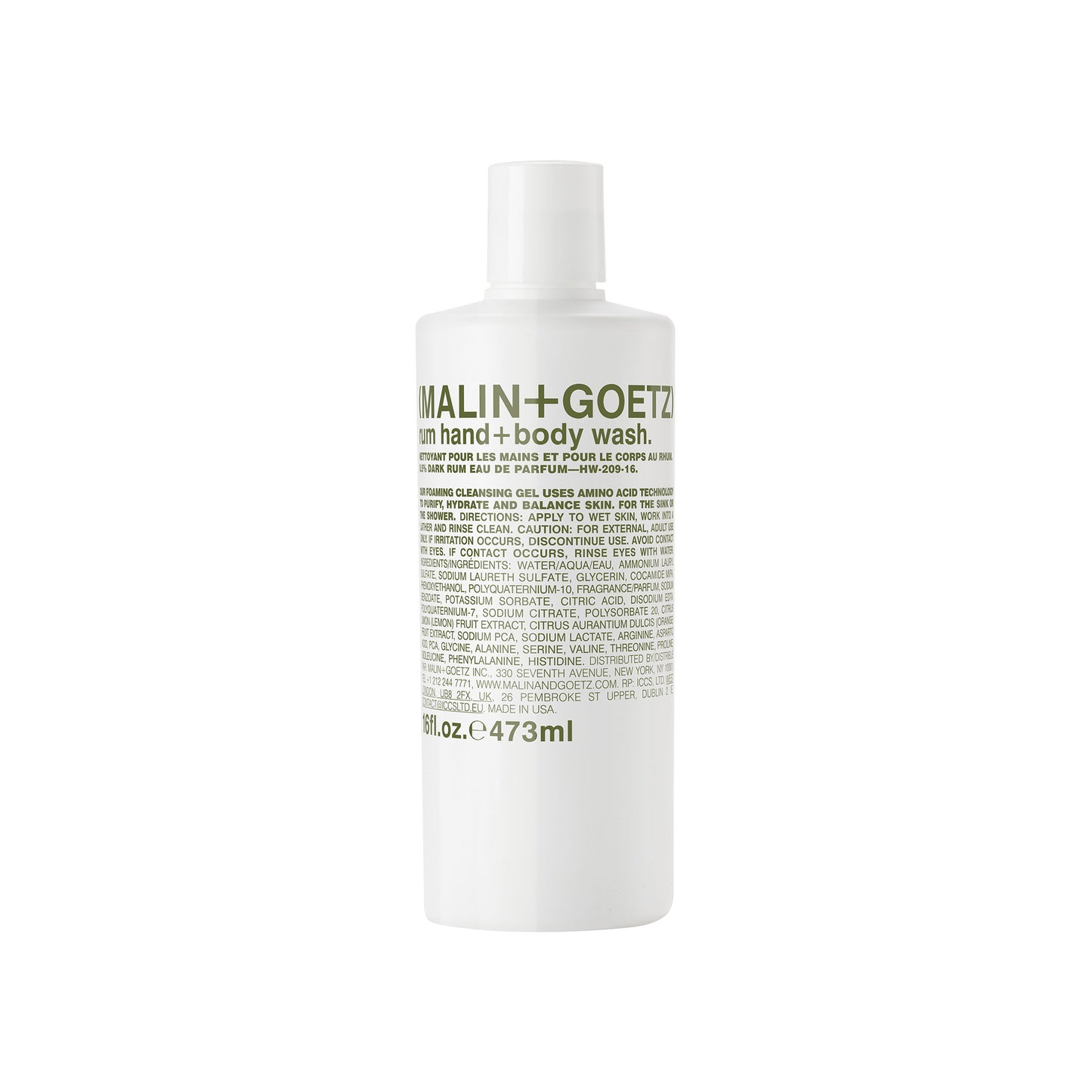 Rum Hand + Body Wash / 473 ml
