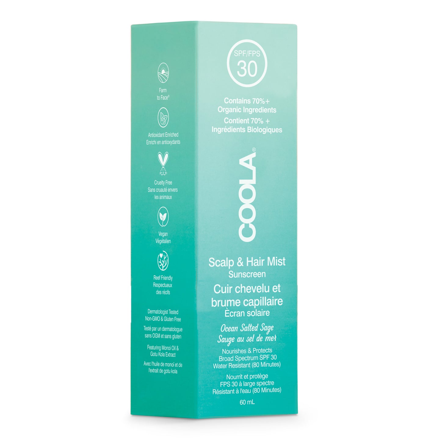 Classic SPF 30 Organic Scalp & Hair Mist
