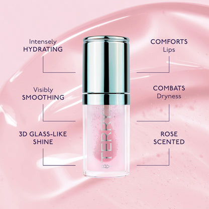By Terry Nude-Expert Baume de Rose Lip Oil Serum / N1 - Crystal Rose Ansicht 7