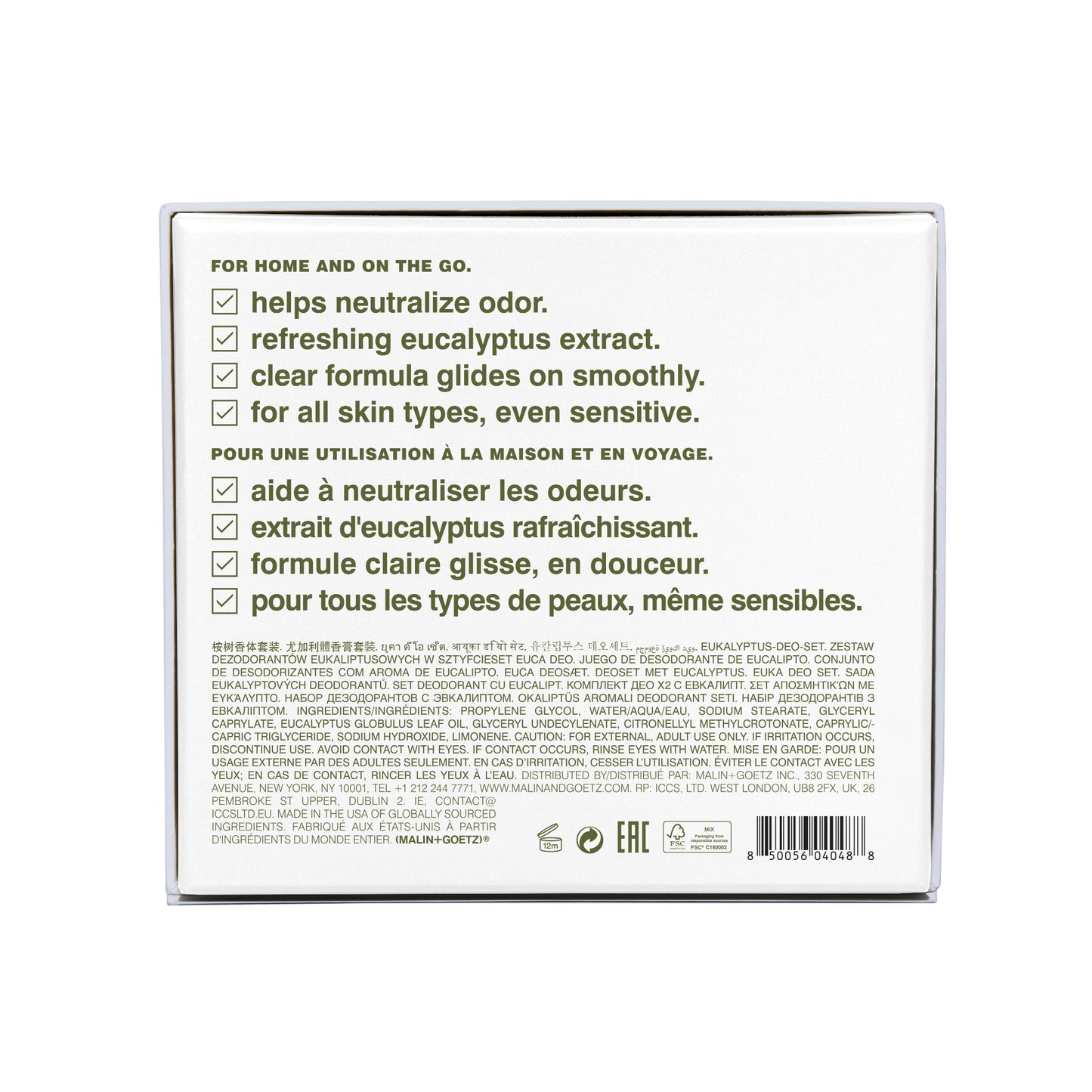 Eucalyptus deo duo set.